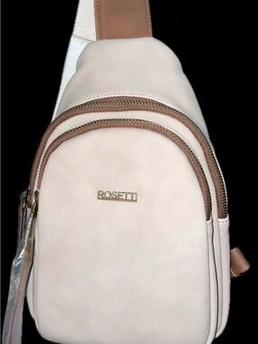 Rosetti soft pink JULIA Crossbody Sling with Gold Accents! FREE Shipping